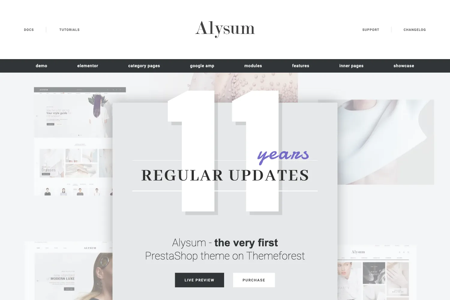 Alysum - Premium Prestashop AMP Theme