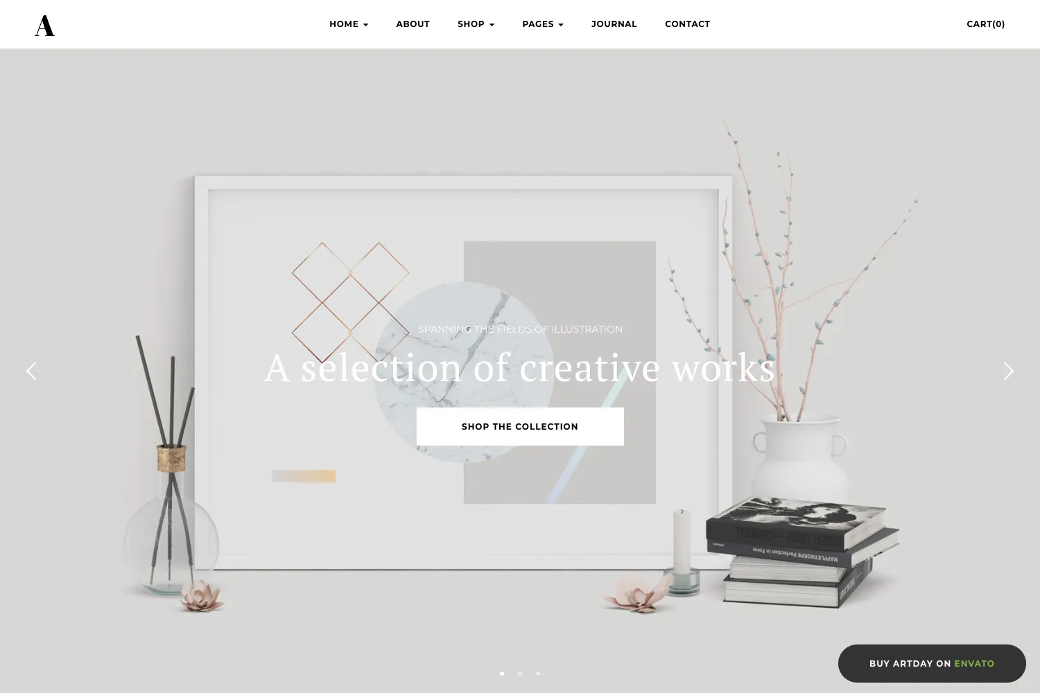 Artday - Creative Artist WordPress Shop