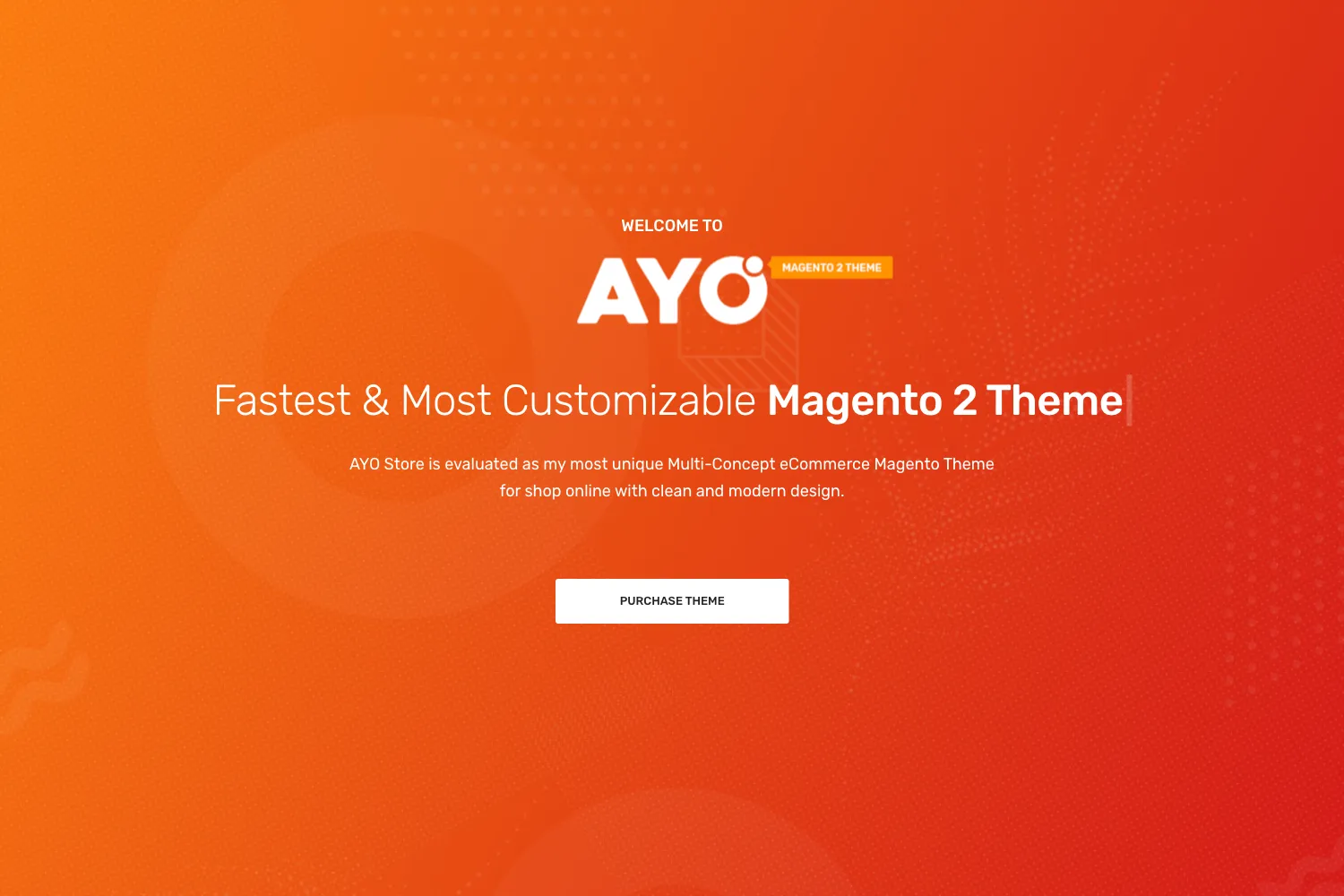Ayo - Multipurpose Responsive Magento 2 / Adobe Commerce Theme
