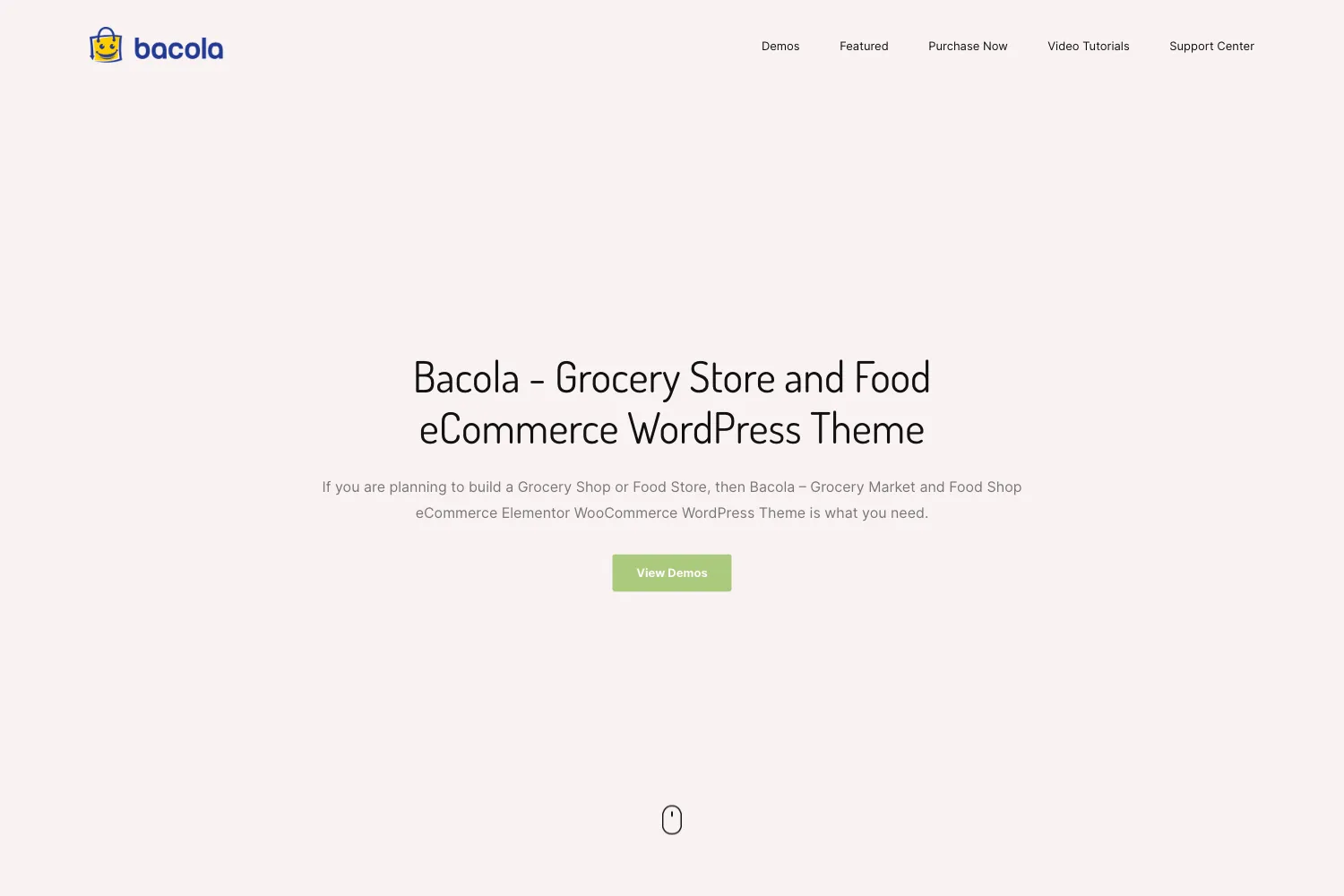 Bacola - Grocery Store and Food eCommerce Theme