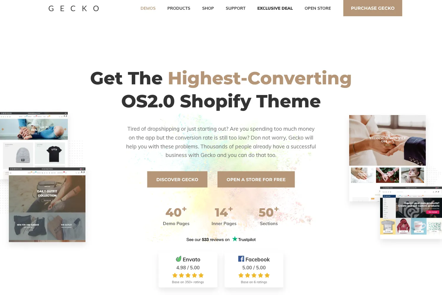 Gecko 6.0 - Responsive Shopify Theme - RTL support