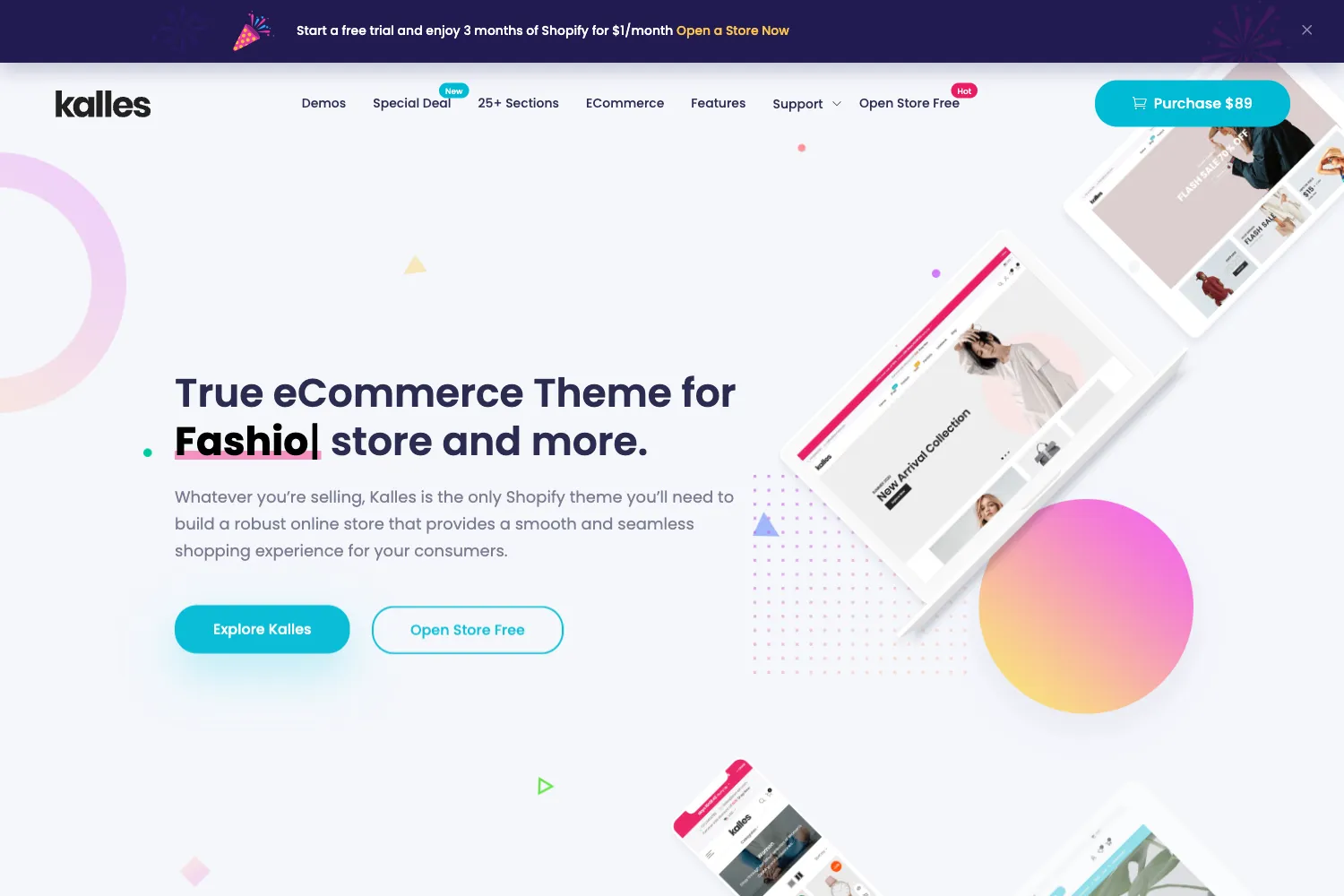 Kalles - Clean, Versatile, Responsive Shopify Theme - RTL support