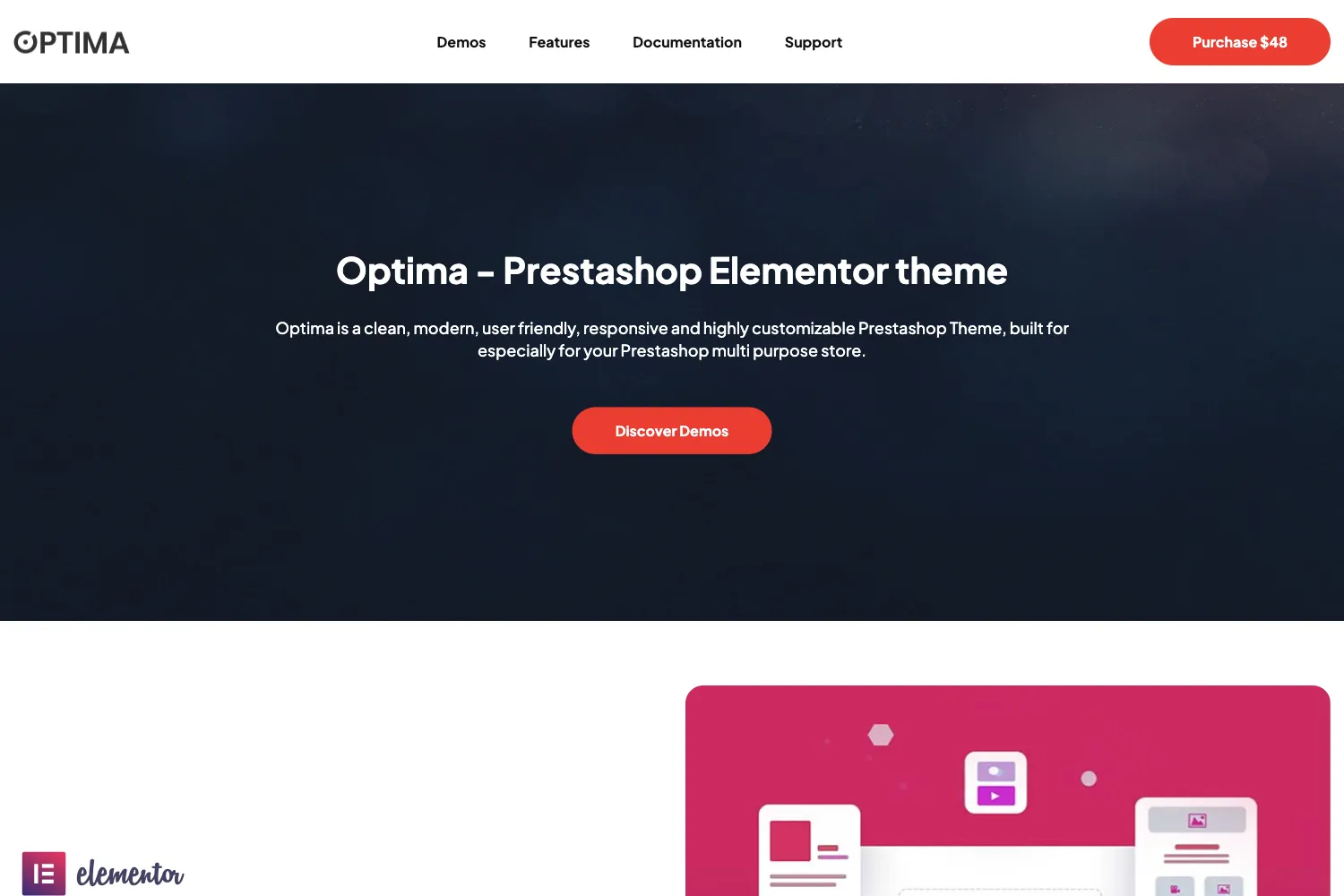 Optima Elementor - Multipurpose Prestashop 1.7.x, 8.x Theme